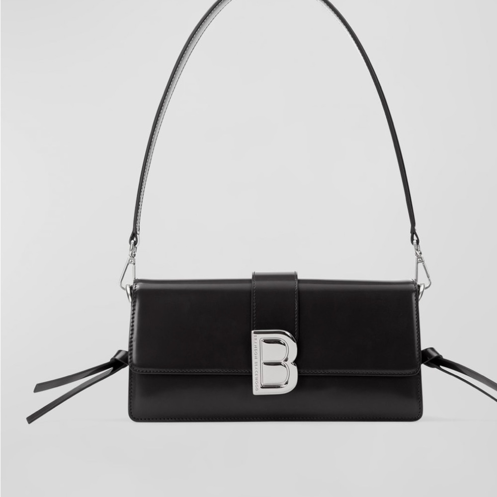 Brandon Blackwood Black leather NIA Bag 2023